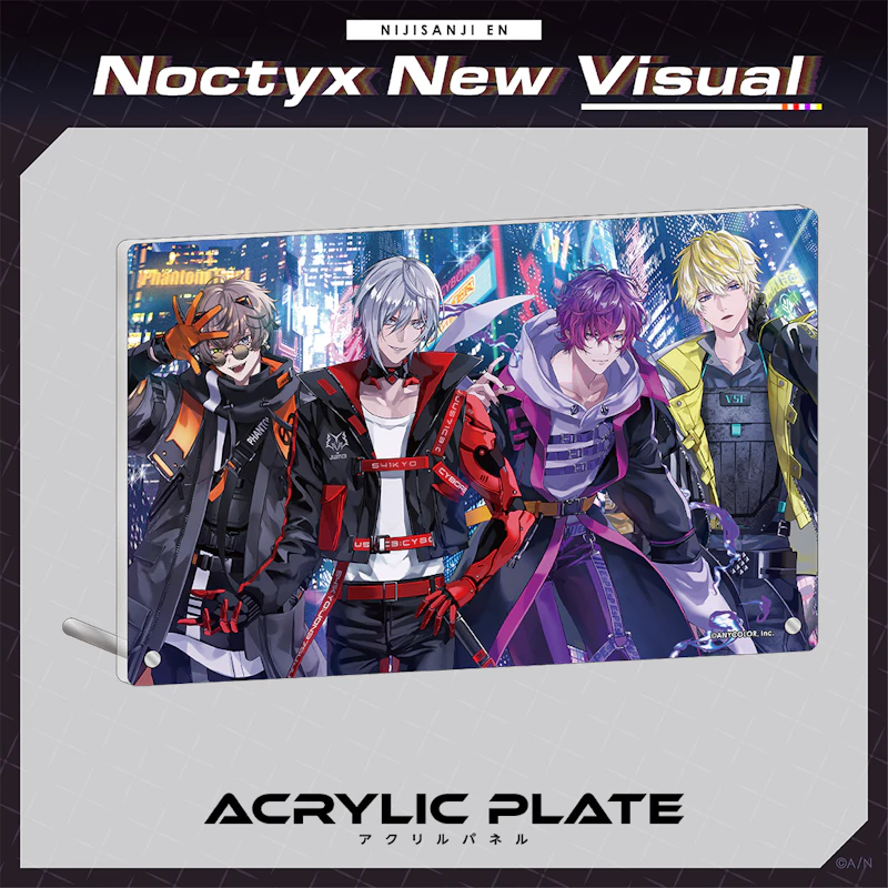にじさんじEN にじぱぺっと Noctyx 5点セット NIJISANJI ENからVTuberグループ『Noctyx』が本日2022年2月22日